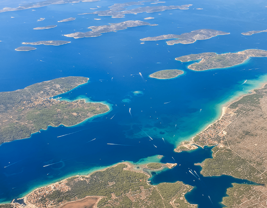 strande der inseln sibenik